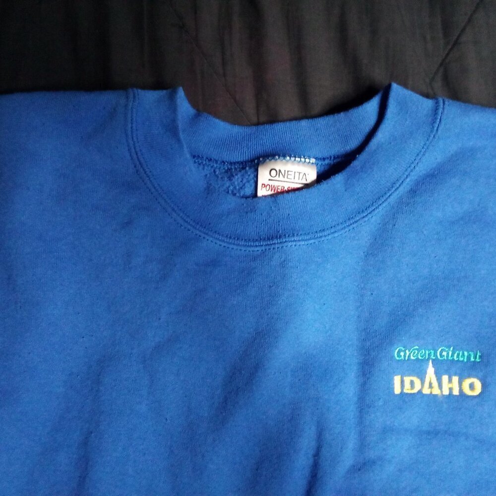 Vintage 90s Green Giant Idaho Crewneck Sweatshirt